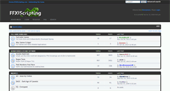 Desktop Screenshot of forum.ffxiscripting.com